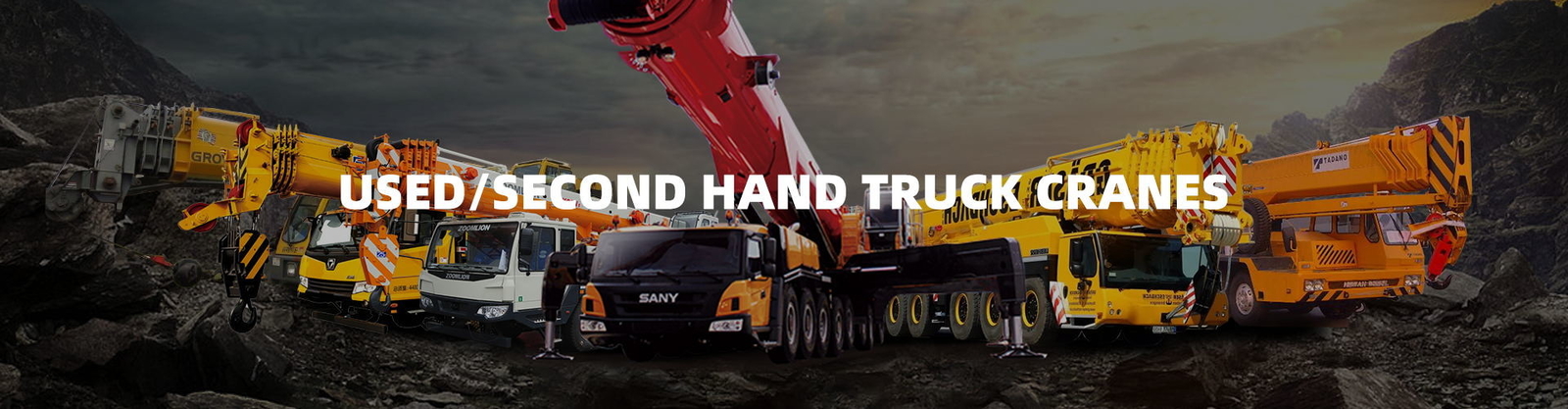 quality Used Truck Cranes factory