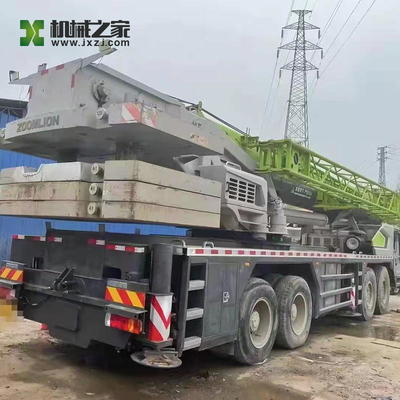 ZTC80V Zoomlion Used Truck Cranes 80ton 49m Second Hand Crane Trucks