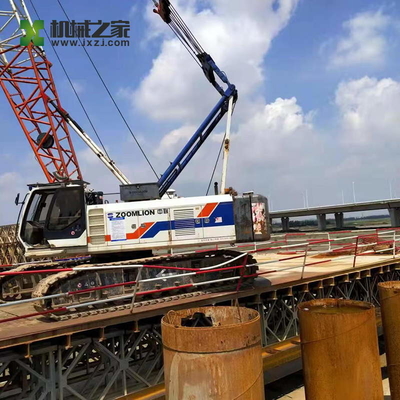 75ton Used Second Hand Crawler Cranes Zoomlion ZCC750V
