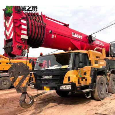 Sany STC1000T Second Hand Truck Cranes 80m 100ton Mobile Crane