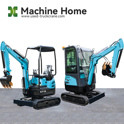 KV18 Diesel Mini Excavator 16 MPa With 0.03 Cubic Meters Bucket