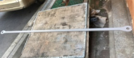 High-Strength Steel Crane Wear Part Black Low Maintenance