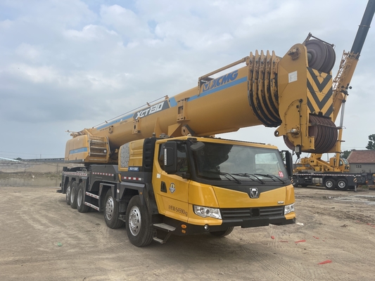 Used Tadano 100t Truck Crane with 25 Ton Operating Weight and 3 Section Jib for Heavy Lifting